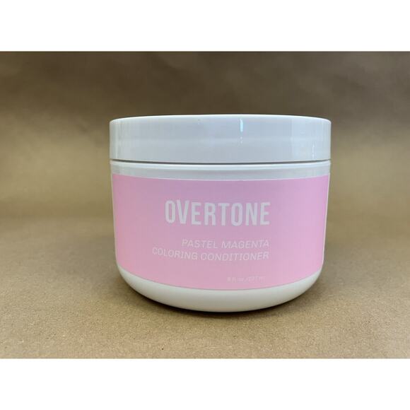 oVertone Haircare Pastel Magenta Hair Coloring Conditioner 8oz NWOB - Picture 1 of 3
